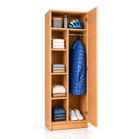 Holz Kleiderschrank fuer Wohnheime